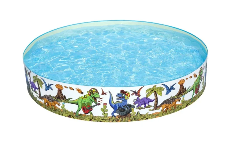 Proširivi Bazen S Dinosaurima Za Djecu 3+ Bestway 244x46 Cm Vinil + Pvc 1