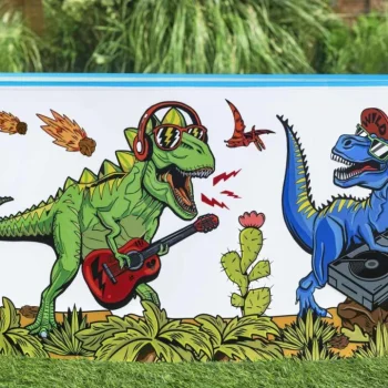 Proširivi Bazen S Dinosaurima Za Djecu 3+ Bestway 244x46 Cm Vinil + Pvc 3