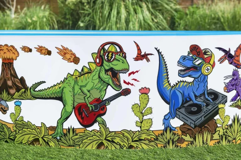 Proširivi Bazen S Dinosaurima Za Djecu 3+ Bestway 244x46 Cm Vinil + Pvc 3