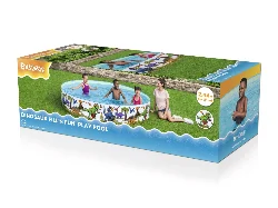 Proširivi Bazen S Dinosaurima Za Djecu 3+ Bestway 244x46 Cm Vinil + Pvc 9
