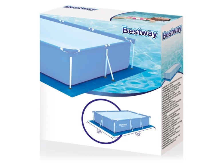 Prostirka 338 X 239 Cm Za Pravokutni Bazen Bestway 58101 2