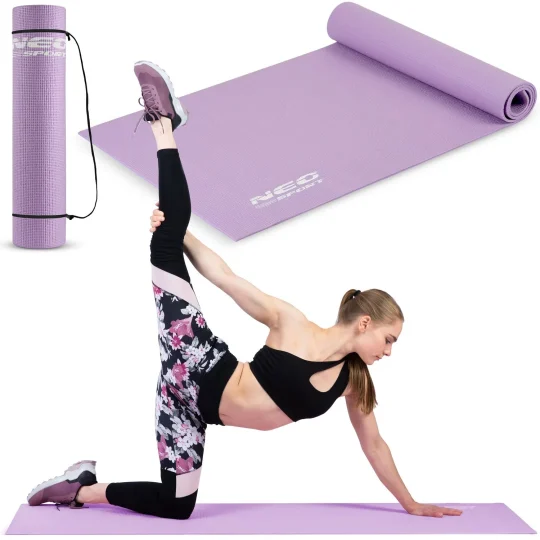 Prostirka Za Vježbanje Neo Sport 173 × 61 Cm, Ljubičasta 1