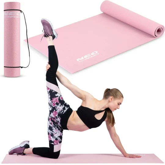 Prostirka Za Vježbanje Neo Sport 173 × 61 Cm, Roza 1