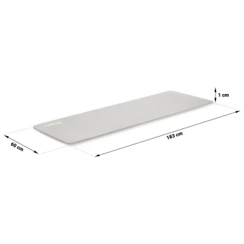 Prostirka Za Vježbanje Neo Sport 183 × 60 Cm, Siva 10