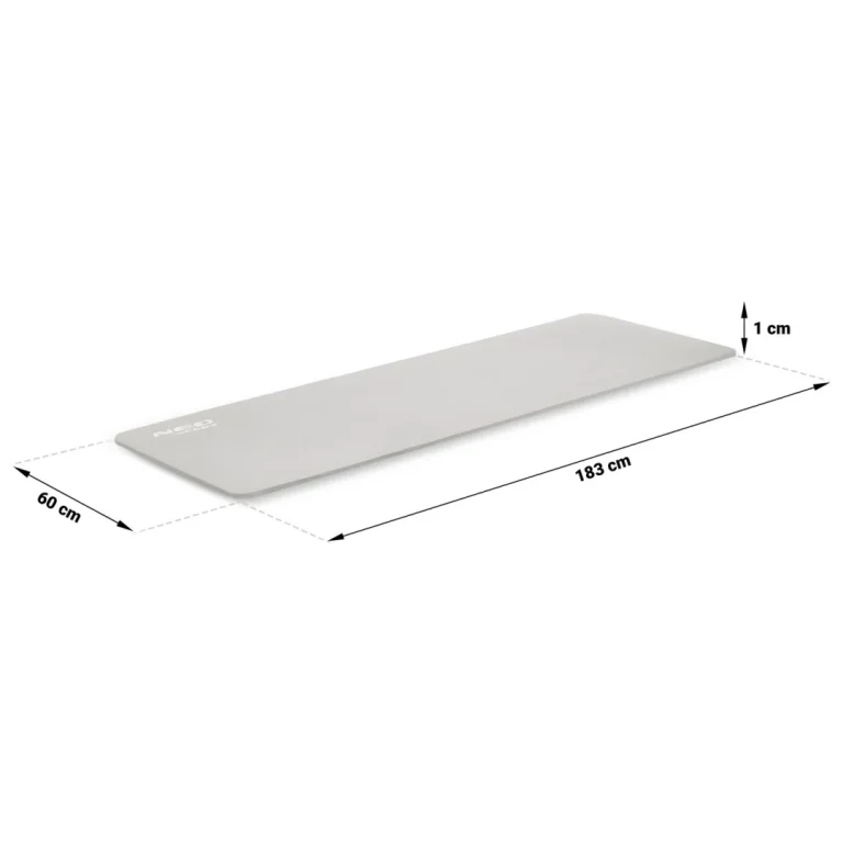Prostirka Za Vježbanje Neo Sport 183 × 60 Cm, Siva 10