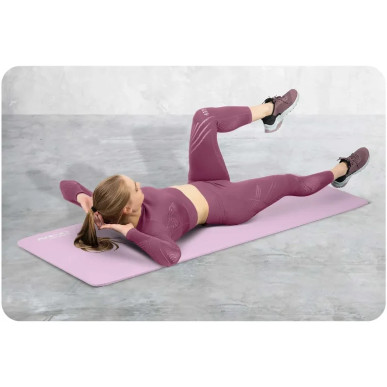 Prostirka Za Vježbanje Neo Sport 183 × 60 × 1 Cm, Ljubičasta 6