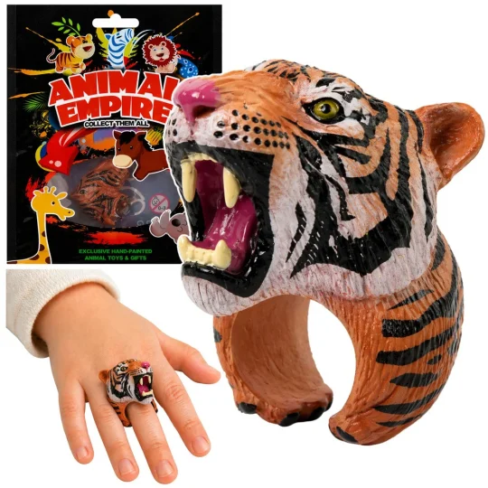 Prsten Na Ruci Edukativne životinje Bengalski Tigar 1