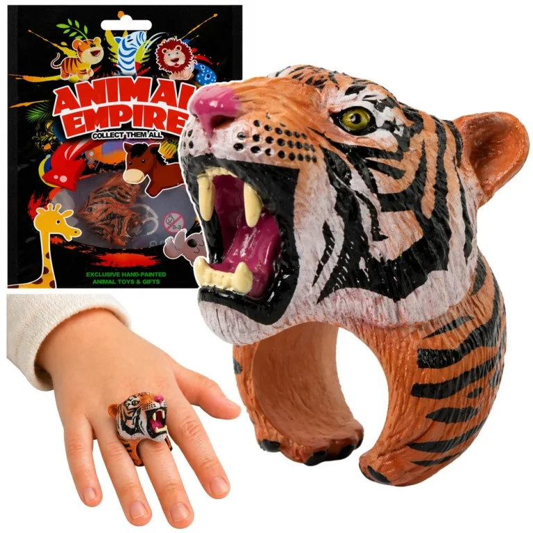 Prsten Na Ruci Edukativne životinje Bengalski Tigar 1