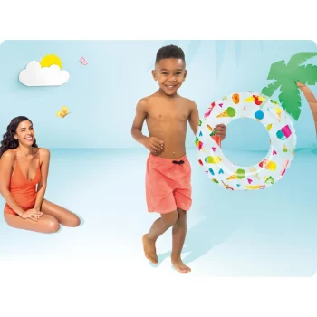 Prsten Za Plivanje Ø 51 Cm Intex 59230 Sladoled 2