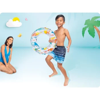 Prsten Za Plivanje Ø 61 Cm Intex 59241 Ribice 3