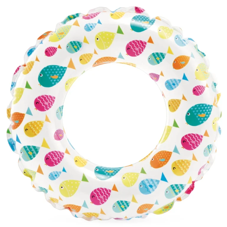 Prsten Za Plivanje Ø 61 Cm Intex 59241 šarene Ribice 1