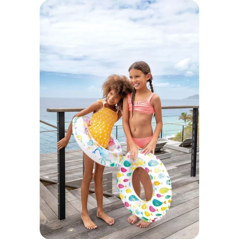 Prsten Za Plivanje Ø 61 Cm Intex 59241 šarene Ribice 2