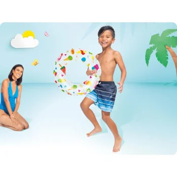 Prsten Za Plivanje Ø 61 Cm Intex 59241 Sladoled 2