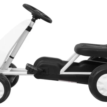 Prvi Karting Na Pedale Za Najmlađe Bijeli + Lančani Pogon + Gumeni Kotači 3