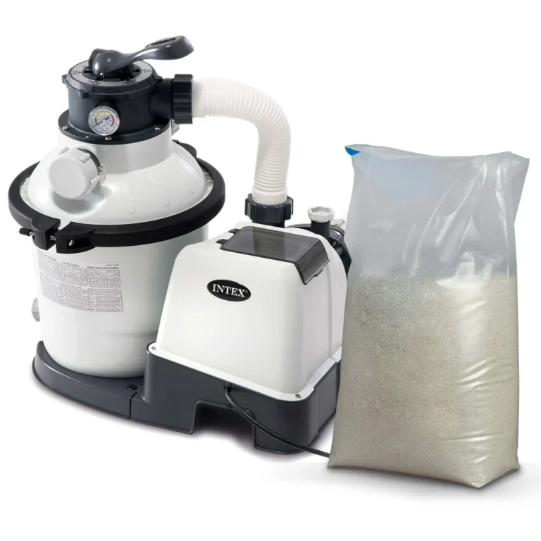 Pumpa Za Filter Pijeska 5700 L/h Intex 26644 + 25 Kg Pijeska 1