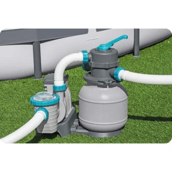 Pumpa Za Filtriranje Pijeska Za Bazene + Višenamjenske Tablete 6056 L/h Bestway 58497 13