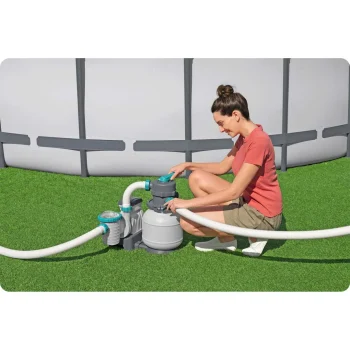 Pumpa Za Pijesak 6056 L/h Bestway 58497 + Pijesak 25 Kg 5