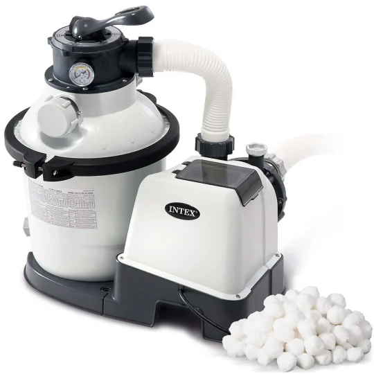 Pumpa Za Pješčani Filter + Filter Kuglice 5700 L/h Intex 26644 1