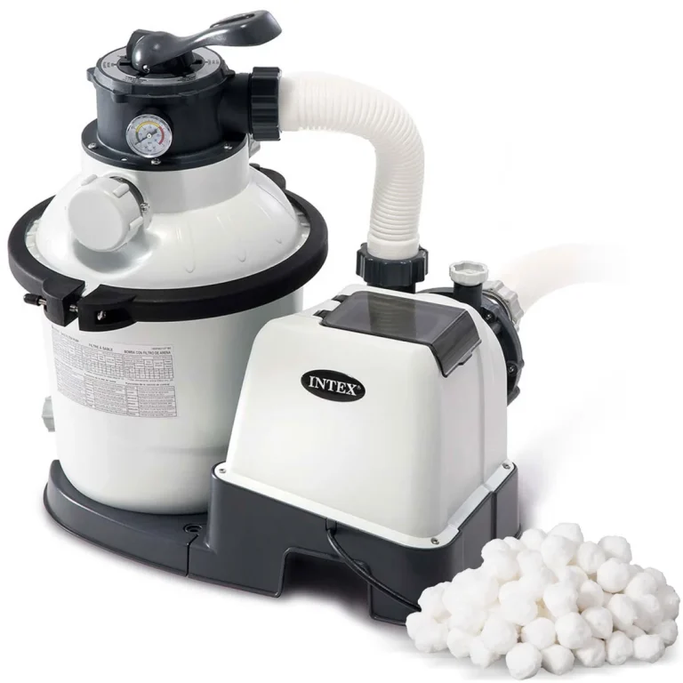 Pumpa Za Pješčani Filter + Filter Kuglice 5700 L/h Intex 26644 1