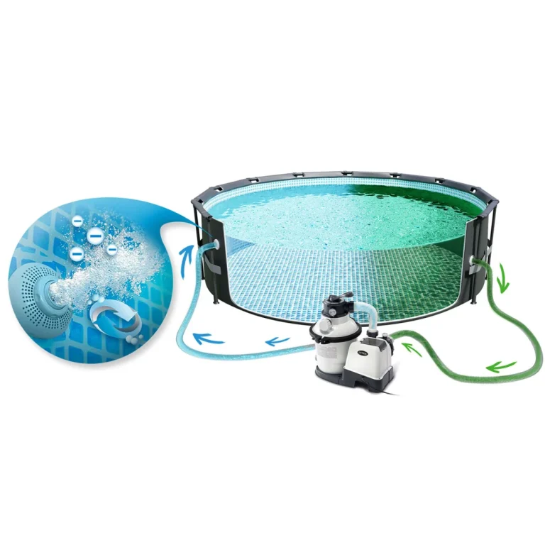 Pumpa Za Pješčani Filter + Filter Kuglice 5700 L/h Intex 26644 4