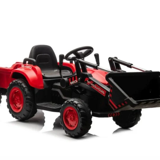 Punjivi Traktor S Kantom Bw X002a Crveni Auto Na Akumulator 1