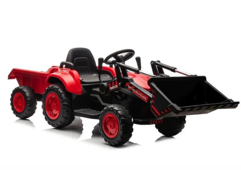 Punjivi Traktor S Kantom Bw X002a Crveni Auto Na Akumulator 1