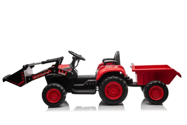 Punjivi Traktor S Kantom Bw X002a Crveni Auto Na Akumulator 11