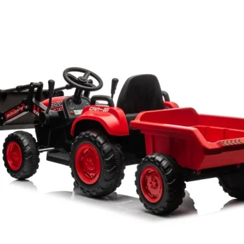 Punjivi Traktor S Kantom Bw X002a Crveni Auto Na Akumulator 14