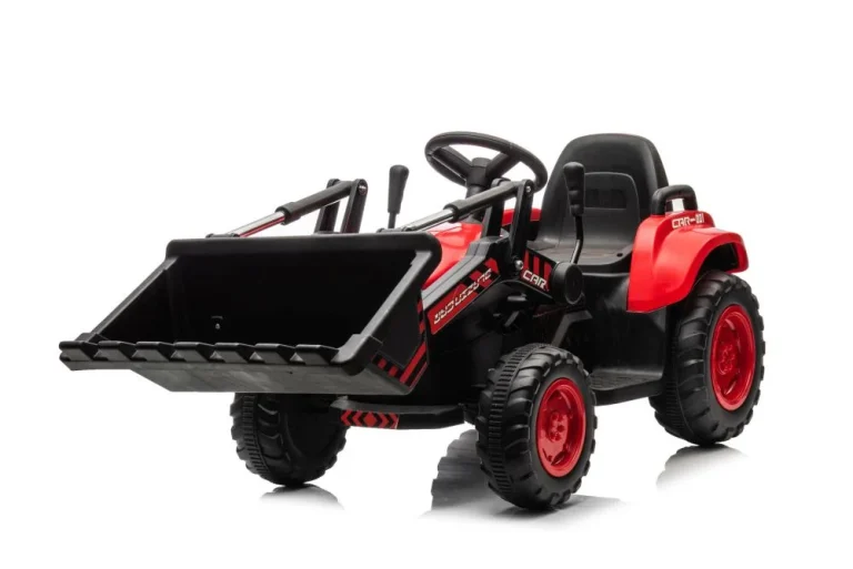 Punjivi Traktor S Kantom Bw X002a Crveni Auto Na Akumulator 7