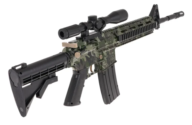 Puška M4 S Gel Kuglicama + Pribor 3