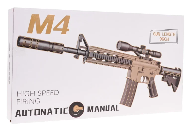 Puška M4 S Gel Kuglicama + Pribor 8