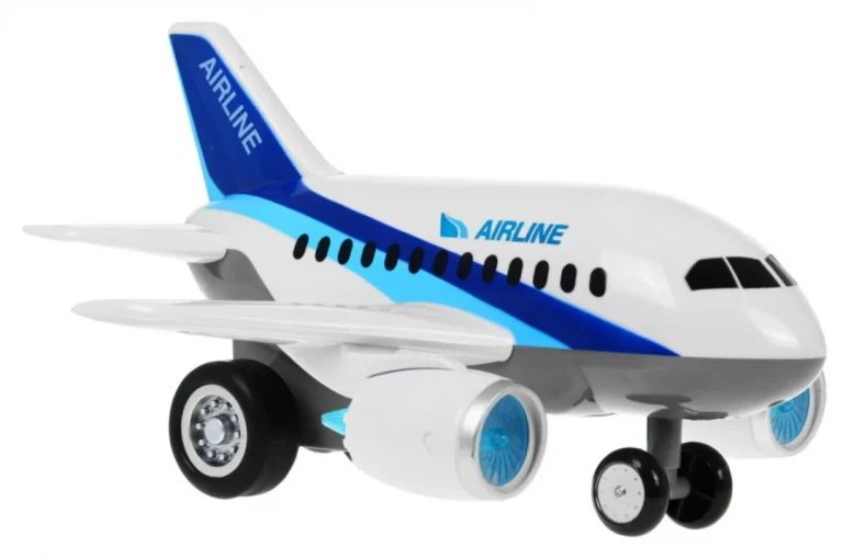Putnički Avion Boeing 787 Sa Svjetlima I Zvukom 2