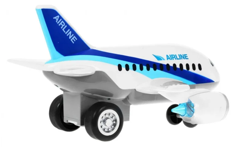 Putnički Avion Boeing 787 Sa Svjetlima I Zvukom 3