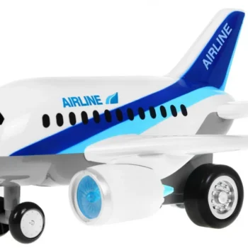 Putnički Avion Boeing 787 Sa Svjetlima I Zvukom 6