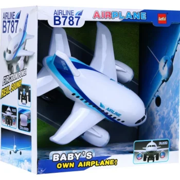 Putnički Avion Boeing 787 Sa Svjetlima I Zvukom 7