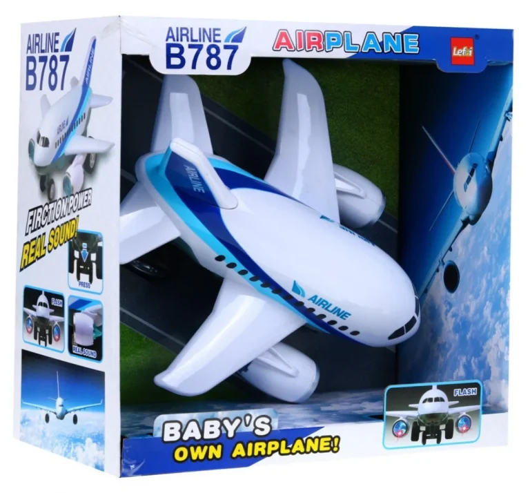 Putnički Avion Boeing 787 Sa Svjetlima I Zvukom 7