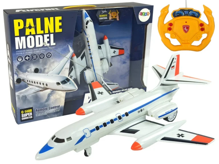 Putnički Avion Na Daljinsko 40 Mhz Sa Svjetlima 1
