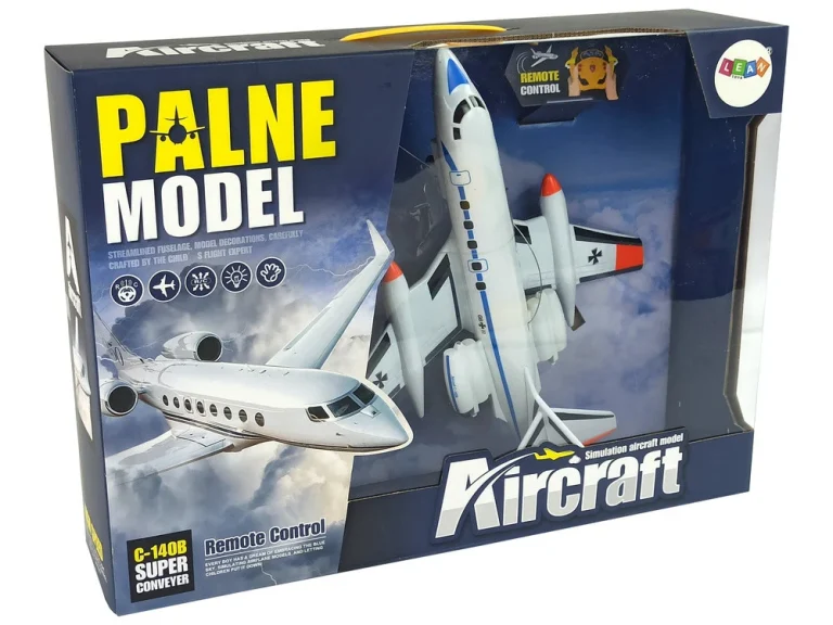 Putnički Avion Na Daljinsko 40 Mhz Sa Svjetlima 5