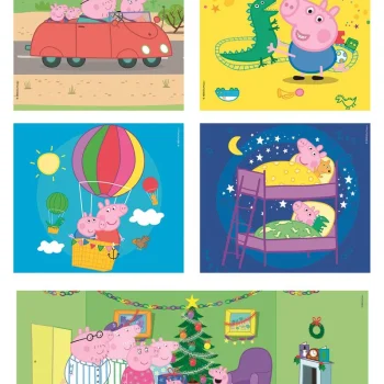 Puzzle 10 U 1 Super Colour Peppa Pig Clementoni 20271 2