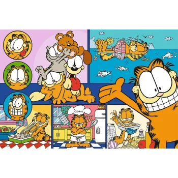 Puzzle 100 Lazy Garfield Trefl 16521 2