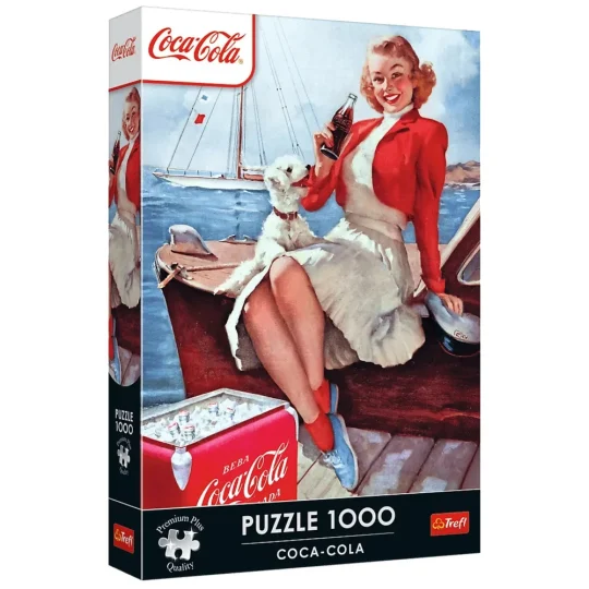 Puzzle 1000 Premium Plus Coca Cola Trefl 12099 1