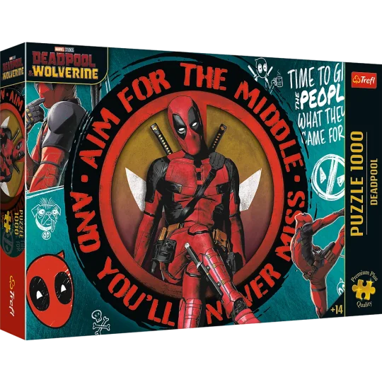 Puzzle 1000 Premium Plus Deadpool Trefl 10835 1