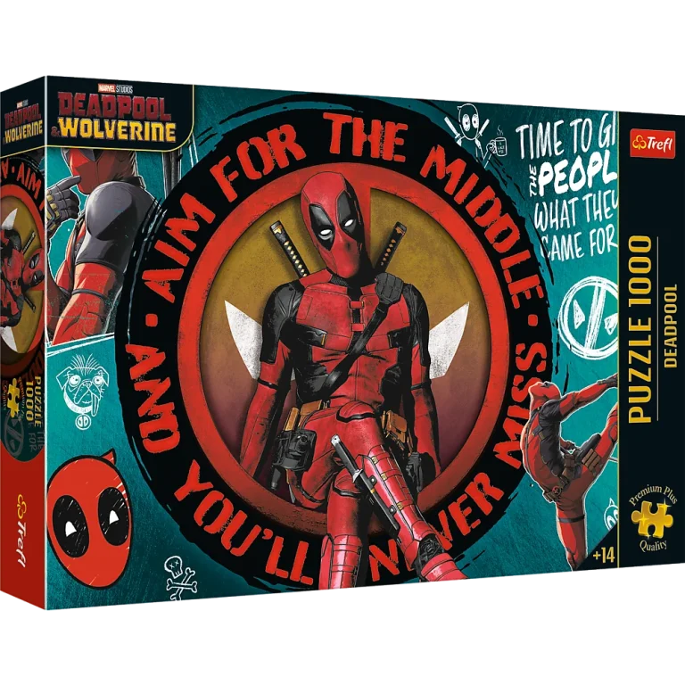 Puzzle 1000 Premium Plus Deadpool Trefl 10835 1