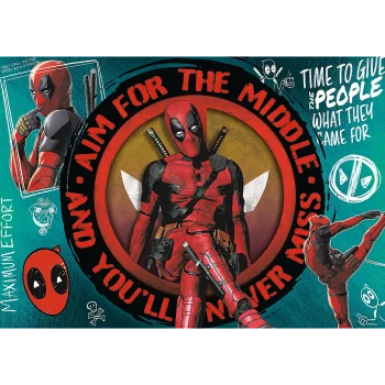 Puzzle 1000 Premium Plus Deadpool Trefl 10835 2
