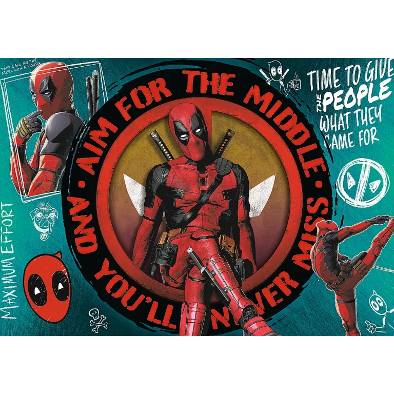Puzzle 1000 Premium Plus Deadpool Trefl 10835 2