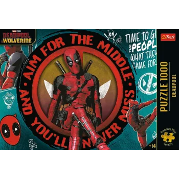 Puzzle 1000 Premium Plus Deadpool Trefl 10835 3