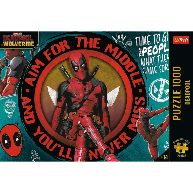 Puzzle 1000 Premium Plus Deadpool Trefl 10835 3