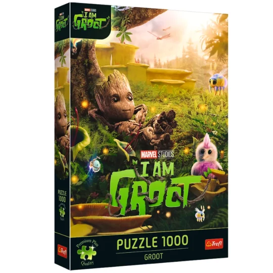 Puzzle 1000 Premium Plus – Marvel Groot Trefl 10834 1