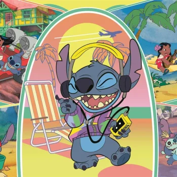 Puzzle 180 Super Disney Stitch Clementoni 29800 2