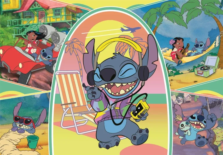 Puzzle 180 Super Disney Stitch Clementoni 29800 2